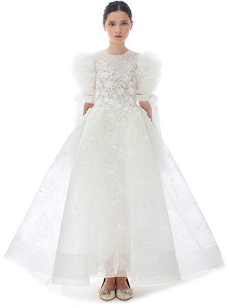 sachin and babi light blue dress MISCHKA AOKI - THE LUXURY COUTURE HOUSE FOR CHILDREN - You are my Fairy  Godmother